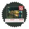 Textured Black Mat Board for 24x24 Frames - Fits 20x20 Photos